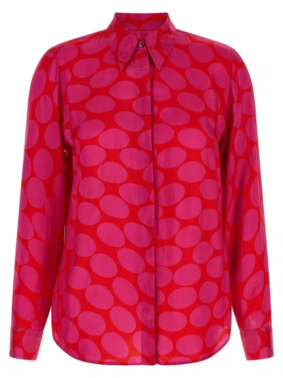 Dries Van Noten Chowy Shirt And Blouse Fuchsia In Pink