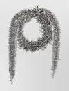 Dries Van Noten Chunky Metallic Multi-strand Necklace