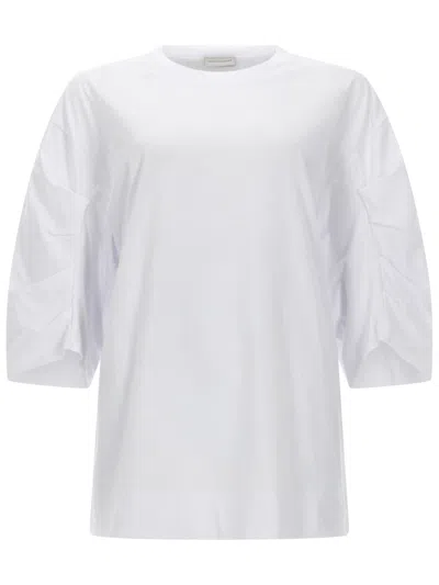 Dries Van Noten Classic Cotton T-shirt For Women In White