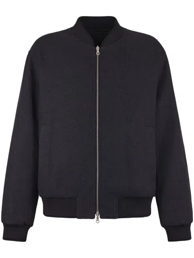 DRIES VAN NOTEN CLASSIC GREY JACKET WITH STRUCTURED SILHOUETTE