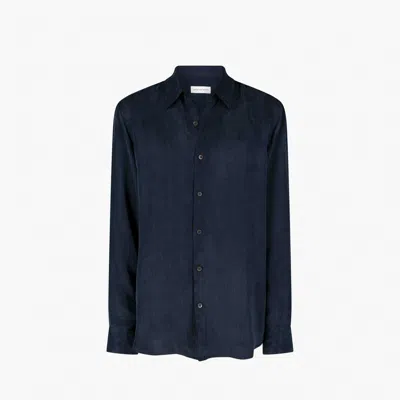 Dries Van Noten Classic M. W. Shirt In Blue