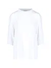 Dries Van Noten Hefiz Three Quarter Sleeve Cotton T-shirt