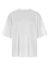 Dries Van Noten Oversized White Cotton T-shirt In White