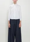 Dries Van Noten Clavini Bis Cotton Shirt In White