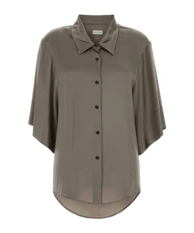Dries Van Noten 02180-clea 3024 W W Shirt In Gray
