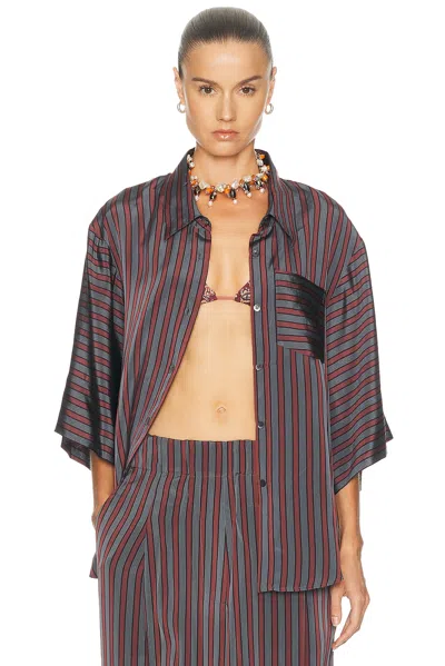Dries Van Noten Clea Shirt In Brown