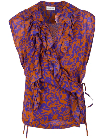 DRIES VAN NOTEN DRIES VAN NOTEN "CLEMATIS" TOP