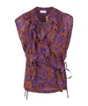 Dries Van Noten 'clematis' Top In Multi