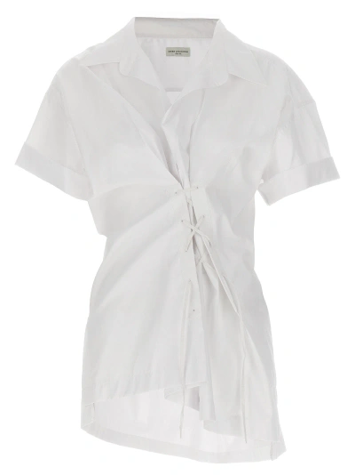 Dries Van Noten Click Shirt, Blouse White