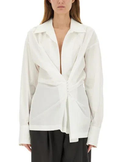 Dries Van Noten Clickys Shirt In White