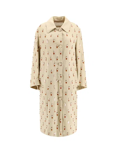 Dries Van Noten Coat In Hay