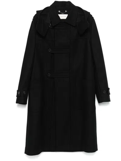 Dries Van Noten Coat In Black
