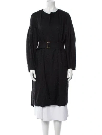 Pre-owned Dries Van Noten Coat In Black