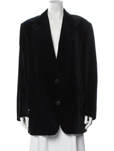 Pre-owned Dries Van Noten Coat In Black