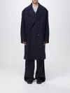 Dries Van Noten Coat  Men Color Blue In Black