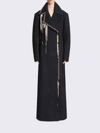 DRIES VAN NOTEN COAT DRIES VAN NOTEN WOMAN COLOR BLACK,H72241002