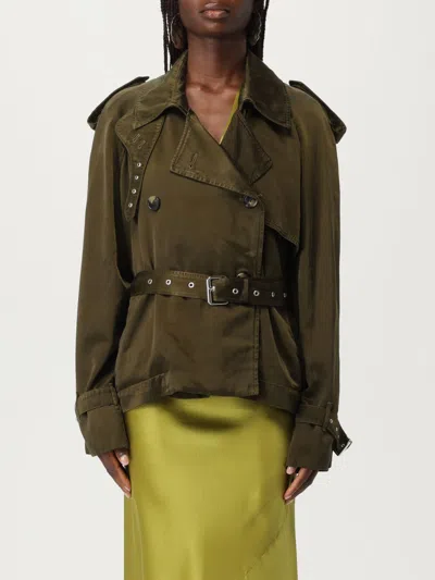 Dries Van Noten Coat  Woman Color Kaki In Brown