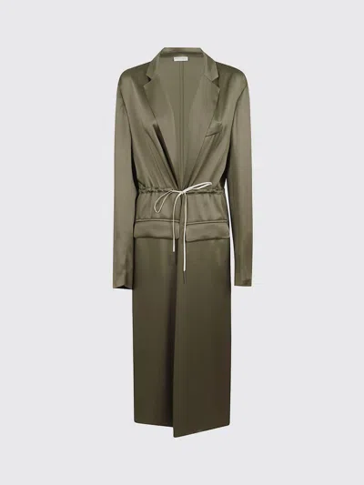 Dries Van Noten Coat  Woman Color Kaki In Green