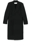 Dries Van Noten Long-sleeved Coat In Grey