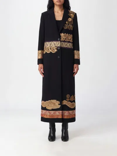 Dries Van Noten Coat Woman Color Black