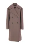 Dries Van Noten Coats In Brown