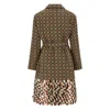 Dries Van Noten Roltas Coat With Sequins Clothing In Green