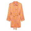Dries Van Noten Ramblas Bis Coat In Multicolor
