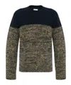 Dries Van Noten Pullover In Colour-block-optik In Black