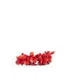 Dries Van Noten Coral Design Bracelet In Red