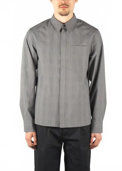Dries Van Noten Corran Shirt In Grey In Gray