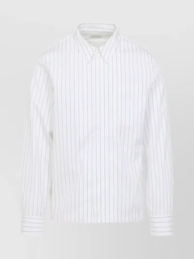 DRIES VAN NOTEN CORRAN SHIRT WITH BACK YOKE AND FRONT POCKET