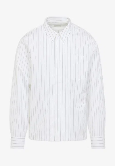Dries Van Noten Corran Shirt With Back Yoke And Front Pocket In White