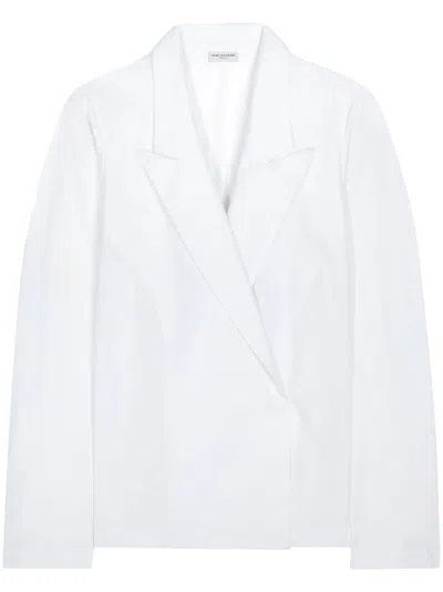 Dries Van Noten 01000 Caplana 8329 Shirt In White