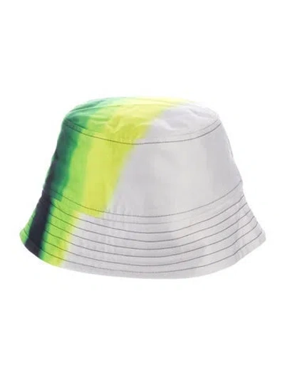 Pre-owned Dries Van Noten Cotton Bucket Hat In Green