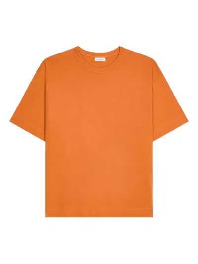 Dries Van Noten Cotton Crew-neck T-shirt In Multi