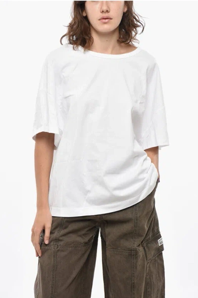 Dries Van Noten Cotton Habola Crew-neck T-shirt In White