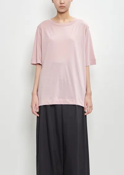 Dries Van Noten Cotton Hatro Short Sleeve T-shirt In Light Pink