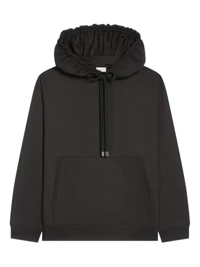 Dries Van Noten Cotton Hoodie In Black