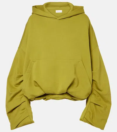 Dries Van Noten Cotton Hoodie In 601 Light Green