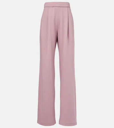 Dries Van Noten Cotton Jersey Sweatpants In Pink