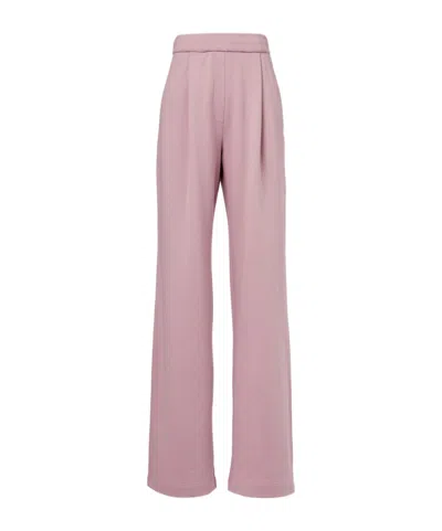 Dries Van Noten Cotton Jersey Sweatpants In Purple