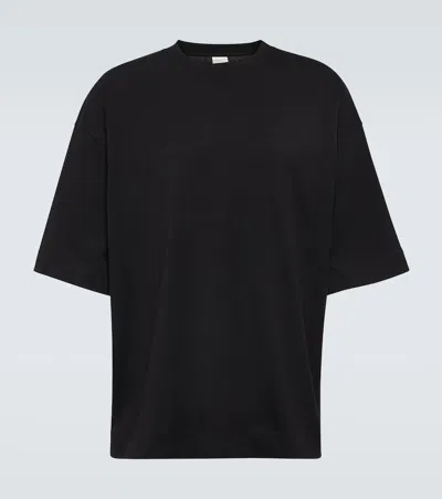 Dries Van Noten Cotton Jersey T-shirt In Black