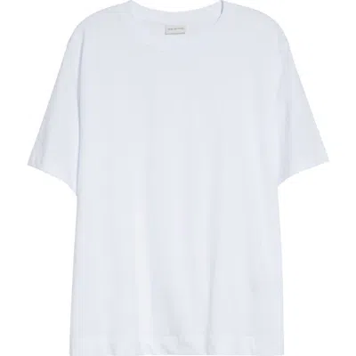 Dries Van Noten Cotton Jersey T-shirt In White