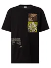 Dries Van Noten Cotton Jersey T-shirt With Print In Black