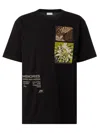 Dries Van Noten Cotton Jersey T-shirt With Print In Black