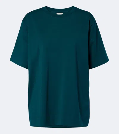 Dries Van Noten Cotton Jersey T-shirt In Green