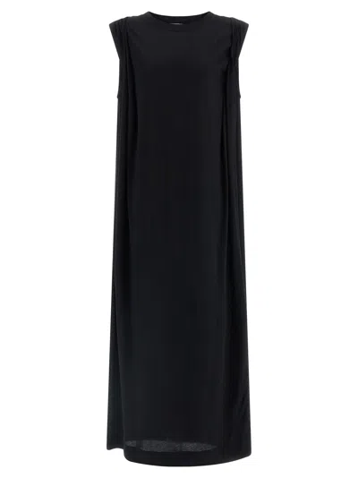 Dries Van Noten Cotton Long Women's Dress In Black