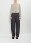 Dries Van Noten Cotton Partan Pants In Dark Grey
