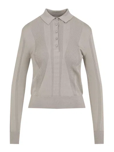 DRIES VAN NOTEN POLO - GRIS CLARO