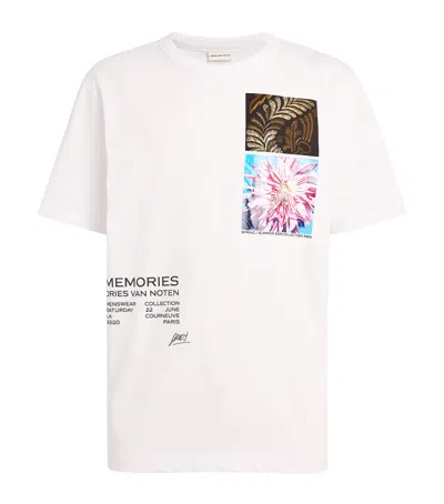 Dries Van Noten White Oversized Cotton T-shirt